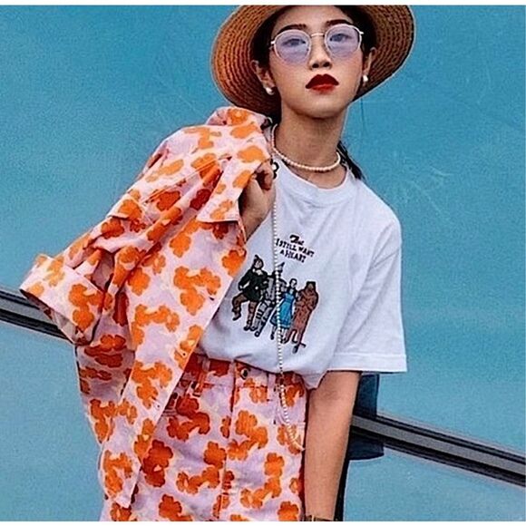 Zara Crop Jacket Connie Floral Oversized Shacket Size XS • BLOGGER FAVORITE • - Picture 3 of 16